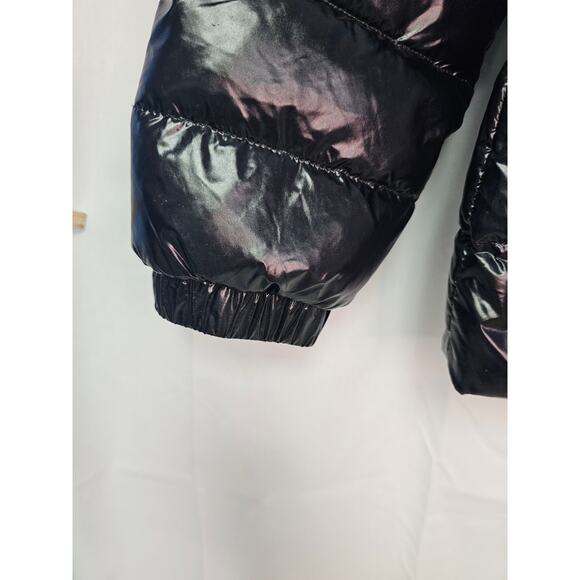 Moncler Bady down   Black Shiny Jacket  Size 4/Midium - Picture 5 of 15